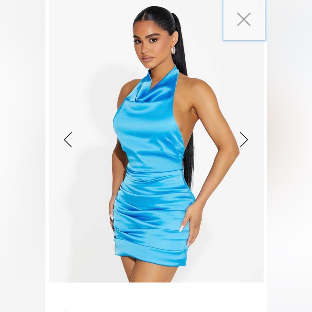 Naked Wardrobe satin halter